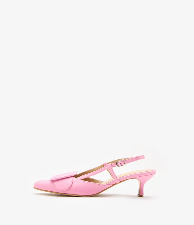 MIA LEATHER PINK