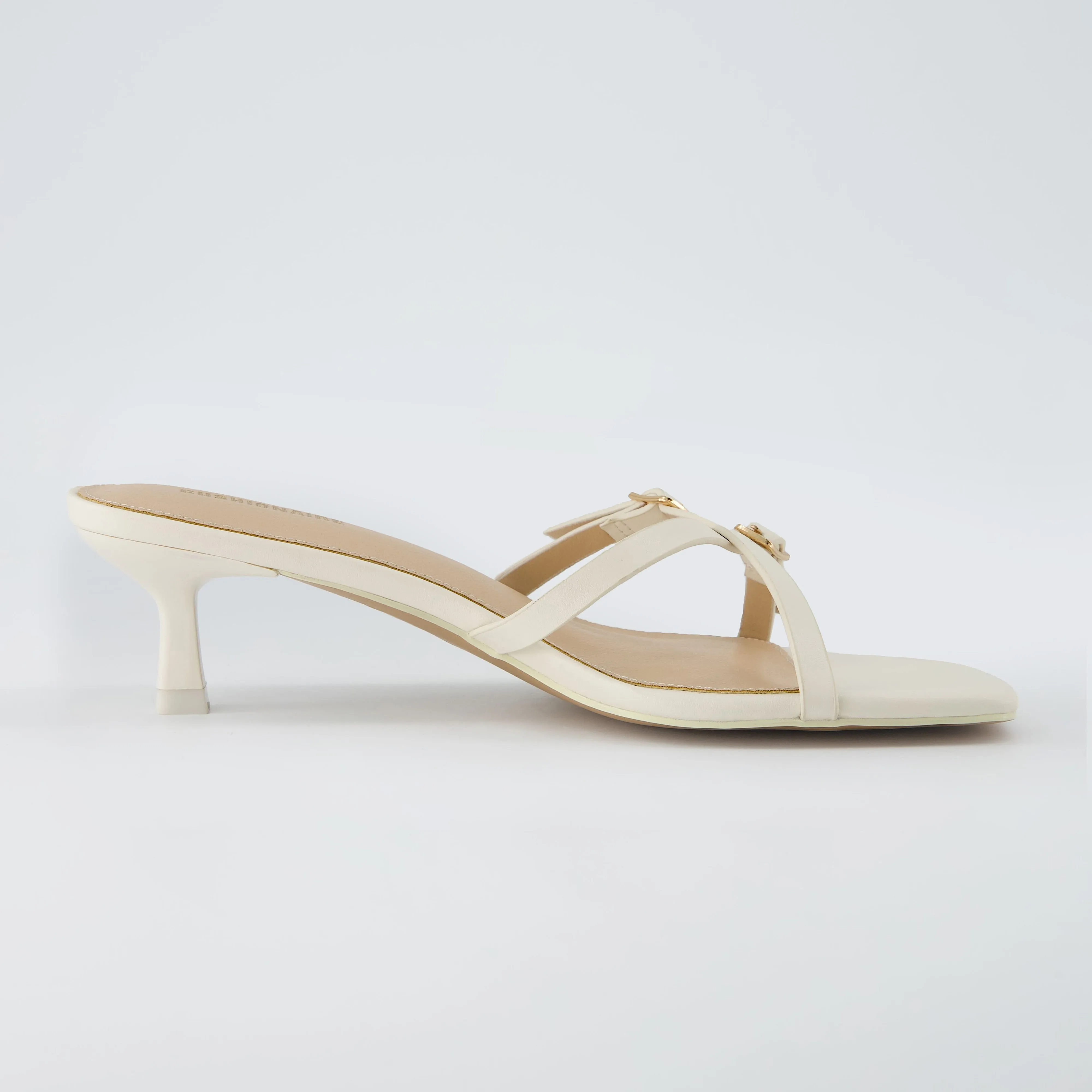 Milan Kitten Heel Sandals