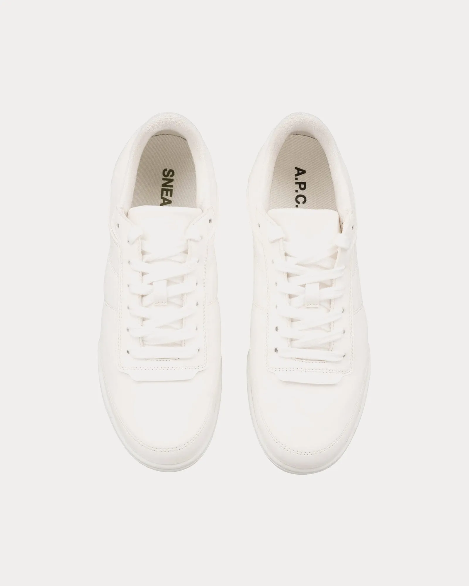 Moe White Low Top Sneakers