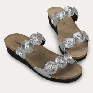 NAOT Hailey Sandal - Dark Pewter Leather