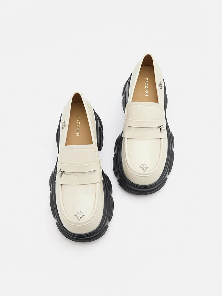 Nevaeh Diamante Platform Loafers