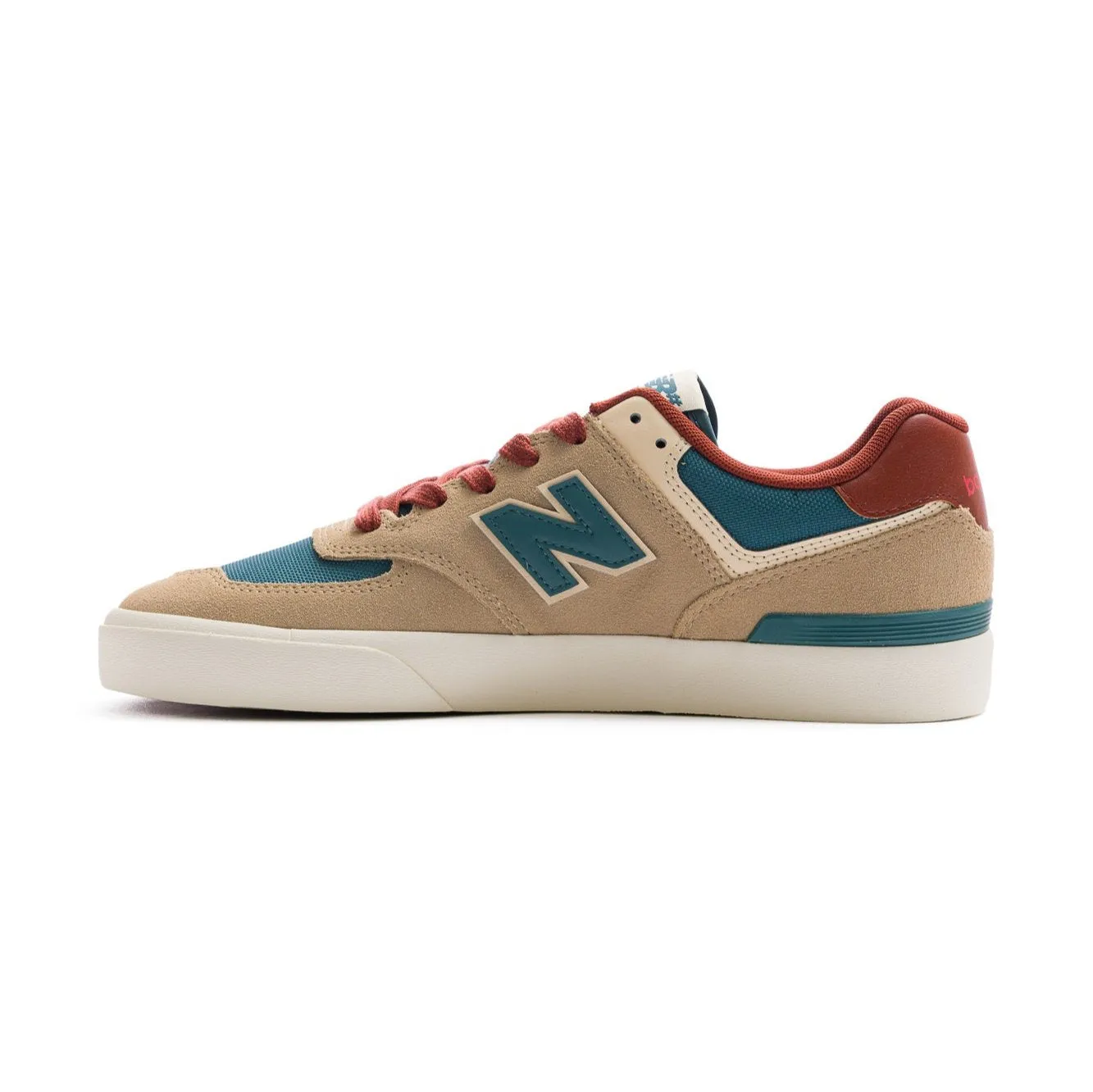 New Balance Numeric 574 Vulc - Tan with Forest Green