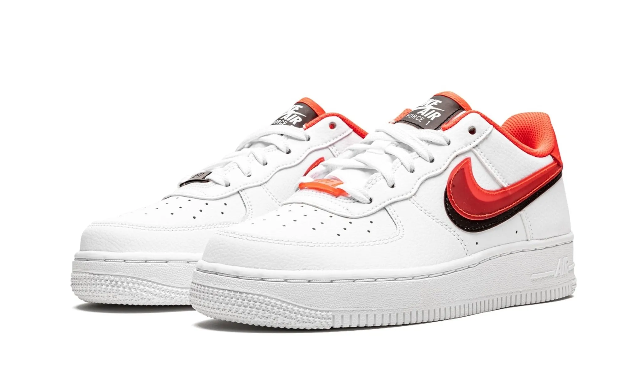 NIKE AIR FORCE 1 DOUBLE SWOOSH RED