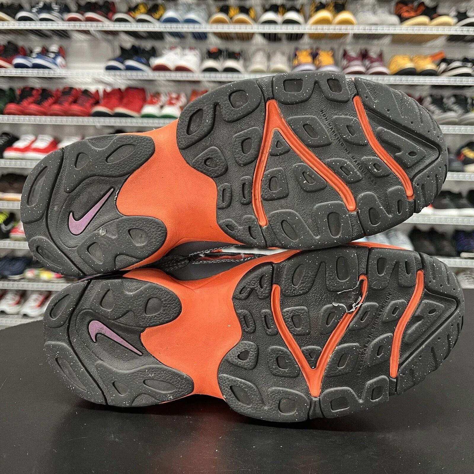 Nike Air Max Speed Turf Purple Orange Gray 535735-085 Youth Size 5.5Y