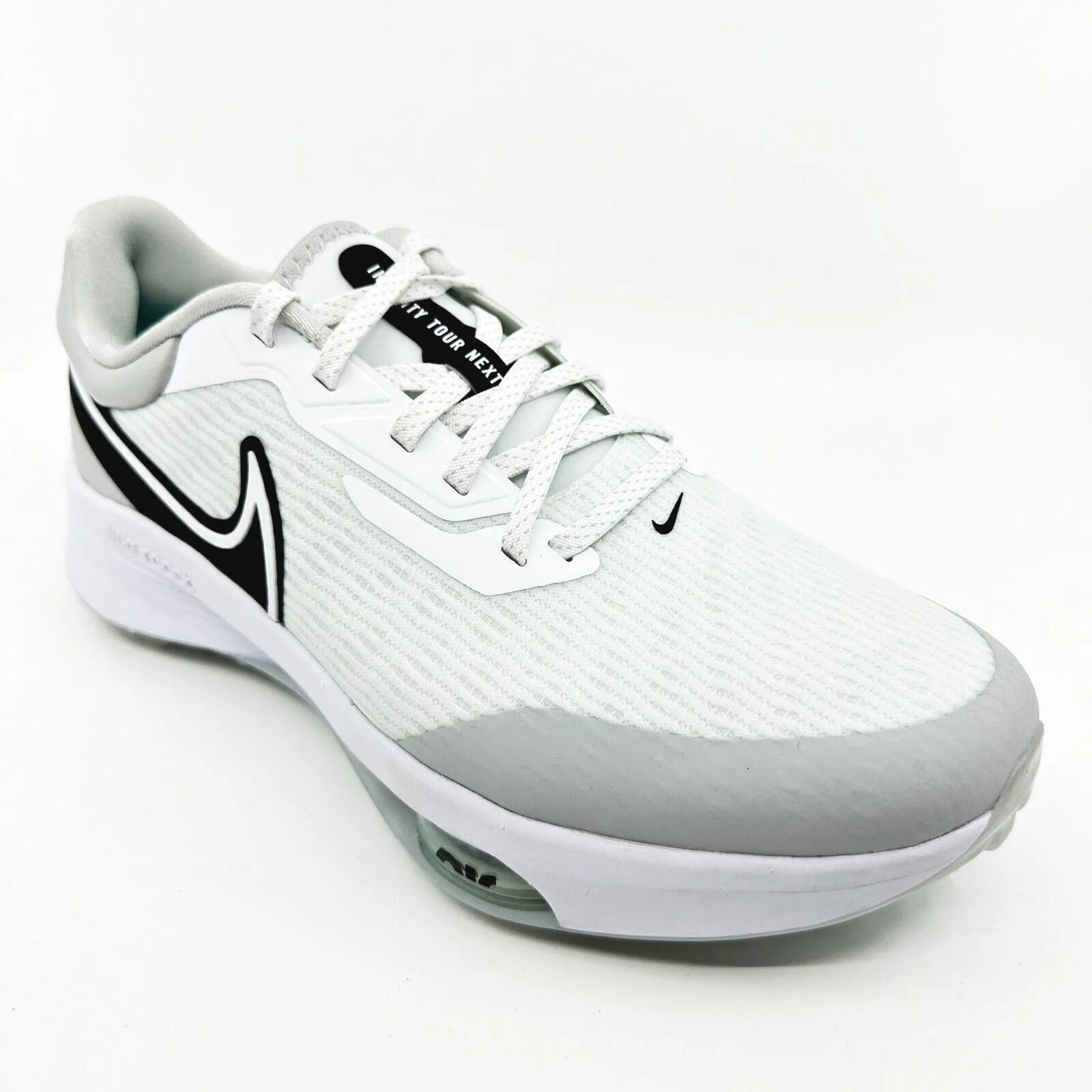 Nike Air Zoom Infinity Tour Next% White Gray Fog Mens Size 9 Wide Sneakers