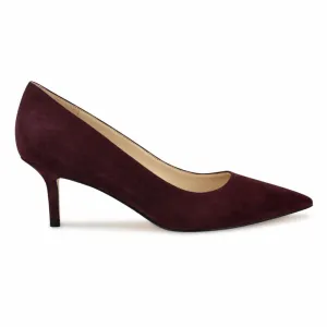 Nine West Women's Arlene Burgundy M