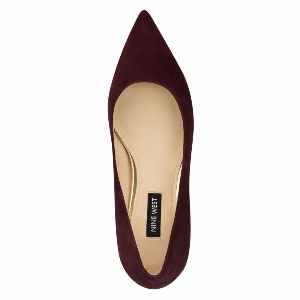 Nine West Women's Arlene Burgundy M