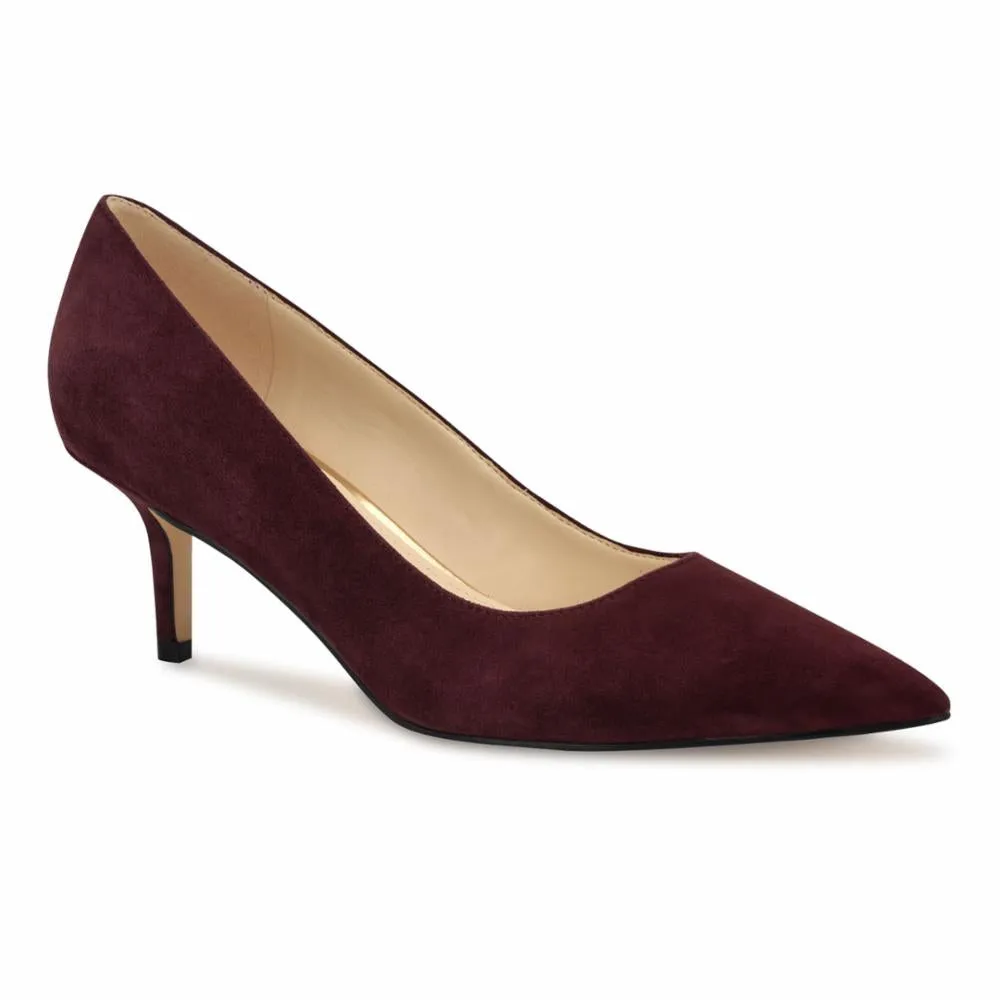 Nine West Women's Arlene Burgundy M