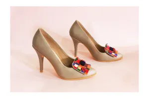 Nude Melisende Court Shoe