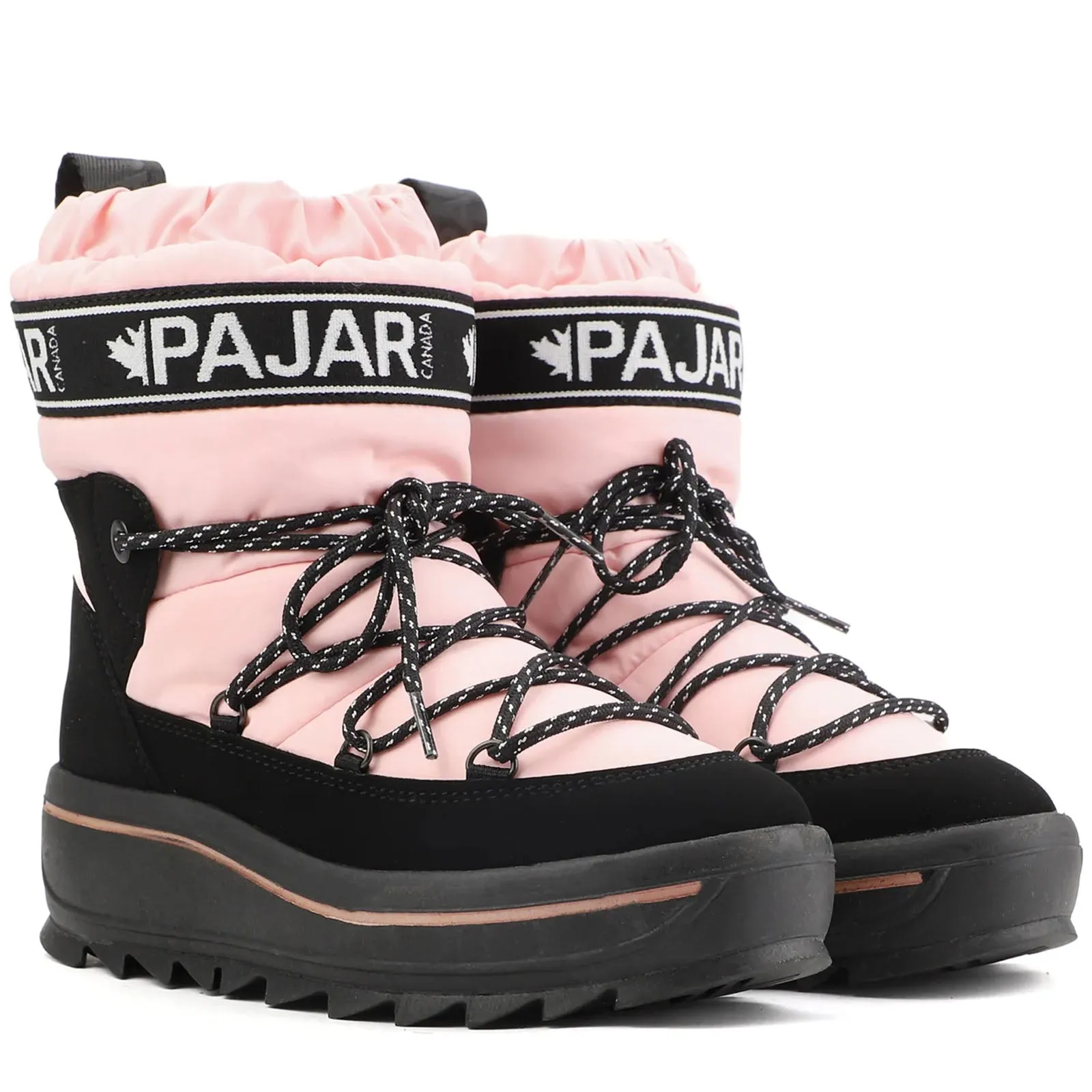 Pajar Womens Galaxy Mid Rise Waterproof Toboggan Snow Boots