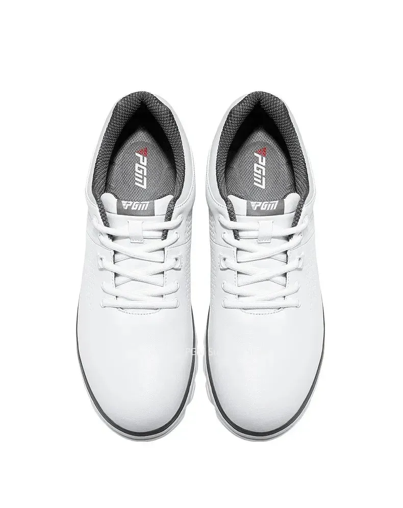 PGM Men Golf Shoes Knob Shoelaces Anti-side Slip Waterproof Men's Sports Shoes Sneakers XZ277
