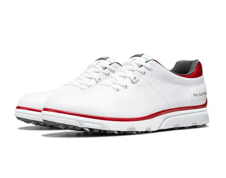 PGM Men Golf Shoes Knob Shoelaces Anti-side Slip Waterproof Men's Sports Shoes Sneakers XZ277