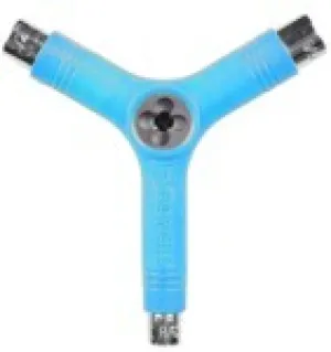 Pig Tri-Socket / Threader Neon Blue Skate Tool