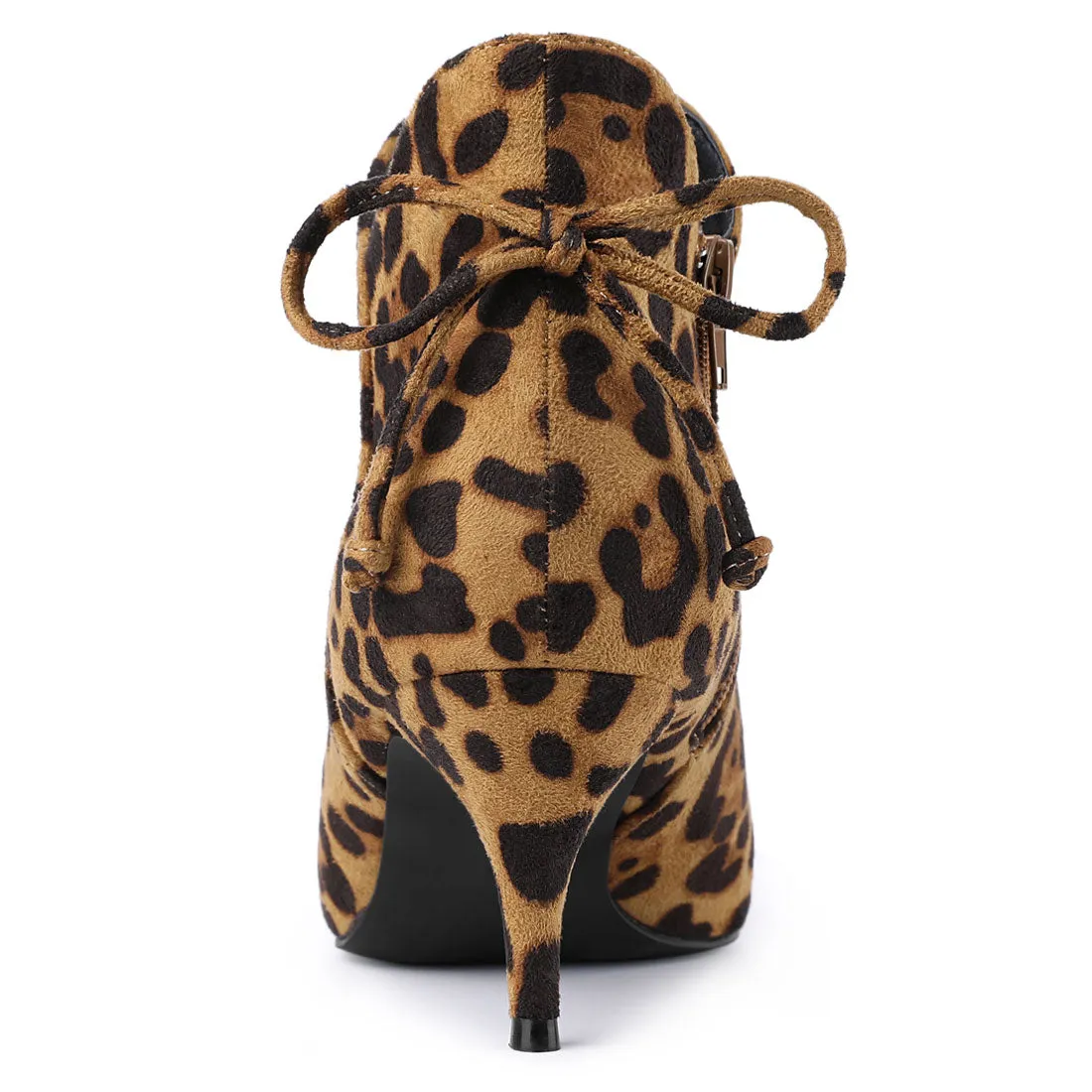 Pointed Toe Kitten Heel Ankle Booties