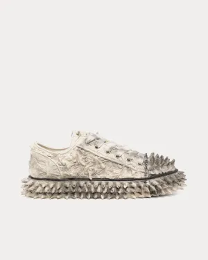 Porcupine White Low Top Sneakers