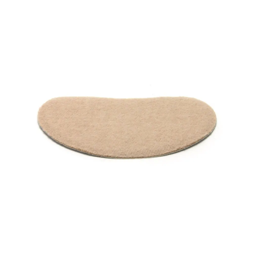 Premium Adhesive Moleskin Kidney Metatarsal Pads - 3 Inches