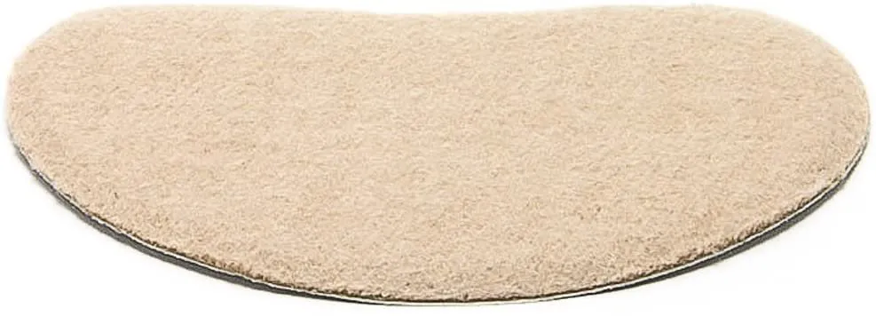 Premium Adhesive Moleskin Kidney Metatarsal Pads - 3 Inches