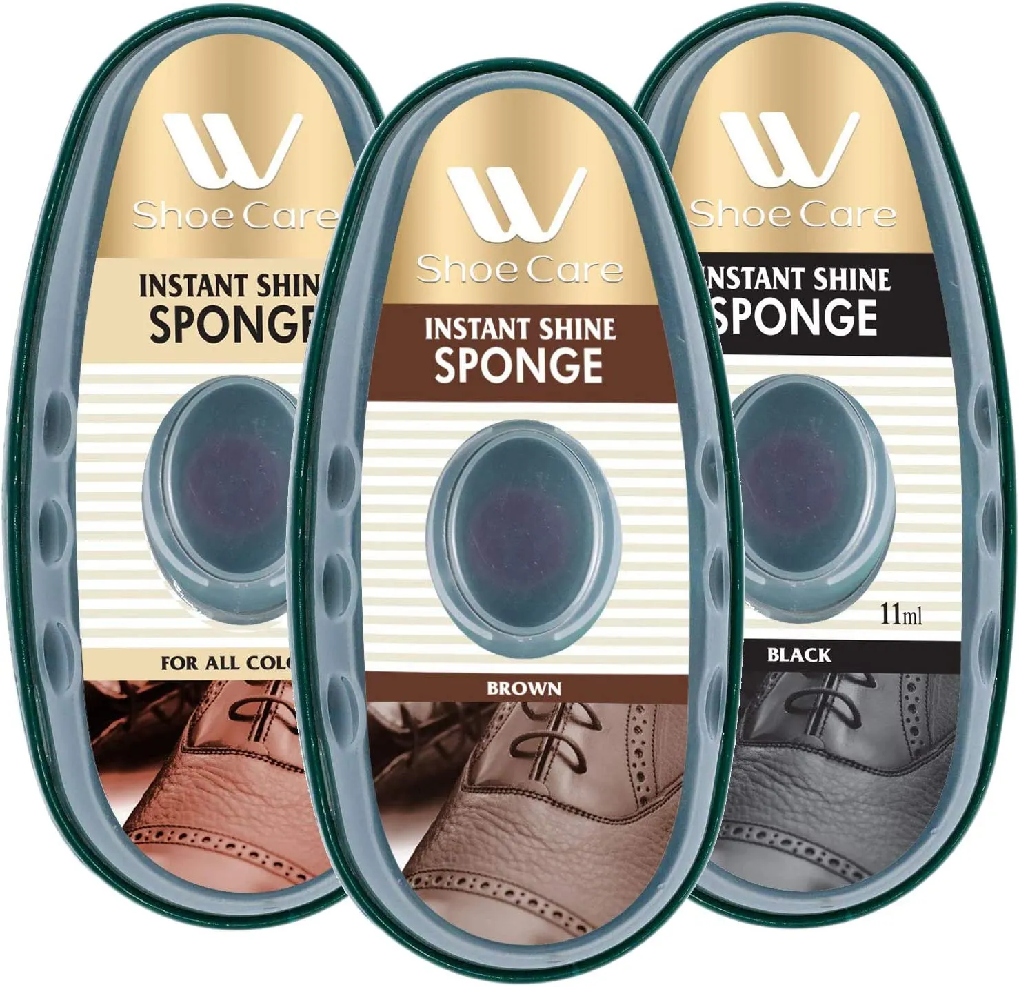 Premium Instant Shine Sponge Kit | WBM SHOE CARE