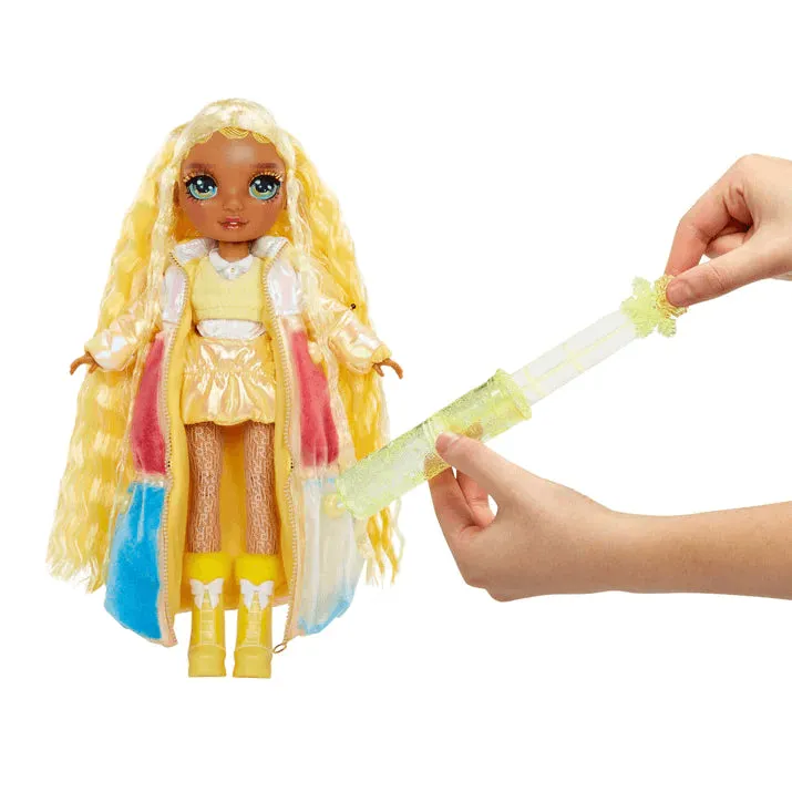 Rainbow High Winter Wonderland Sunny 11” Doll with Magic Snow Outfit