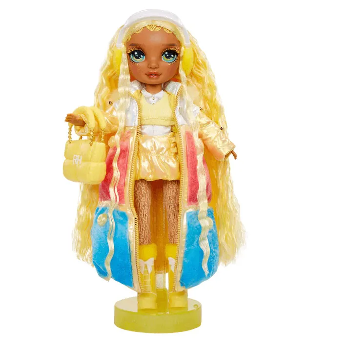 Rainbow High Winter Wonderland Sunny 11” Doll with Magic Snow Outfit