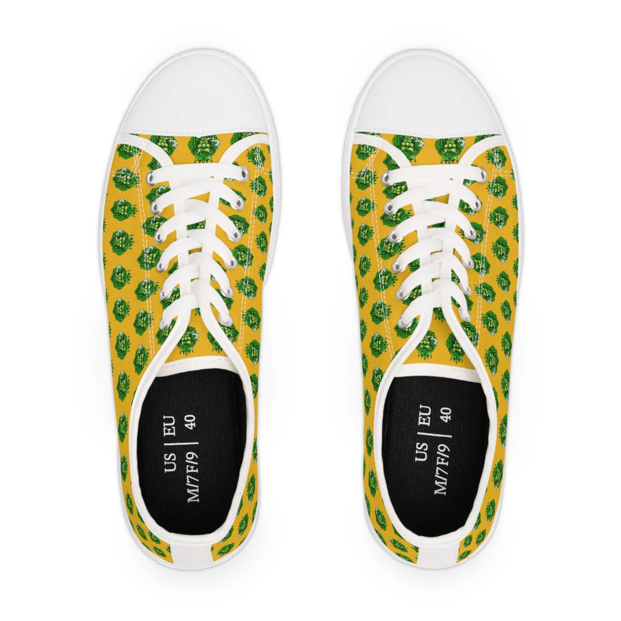 Rasta Vibes  Women's Low Top Sneakers