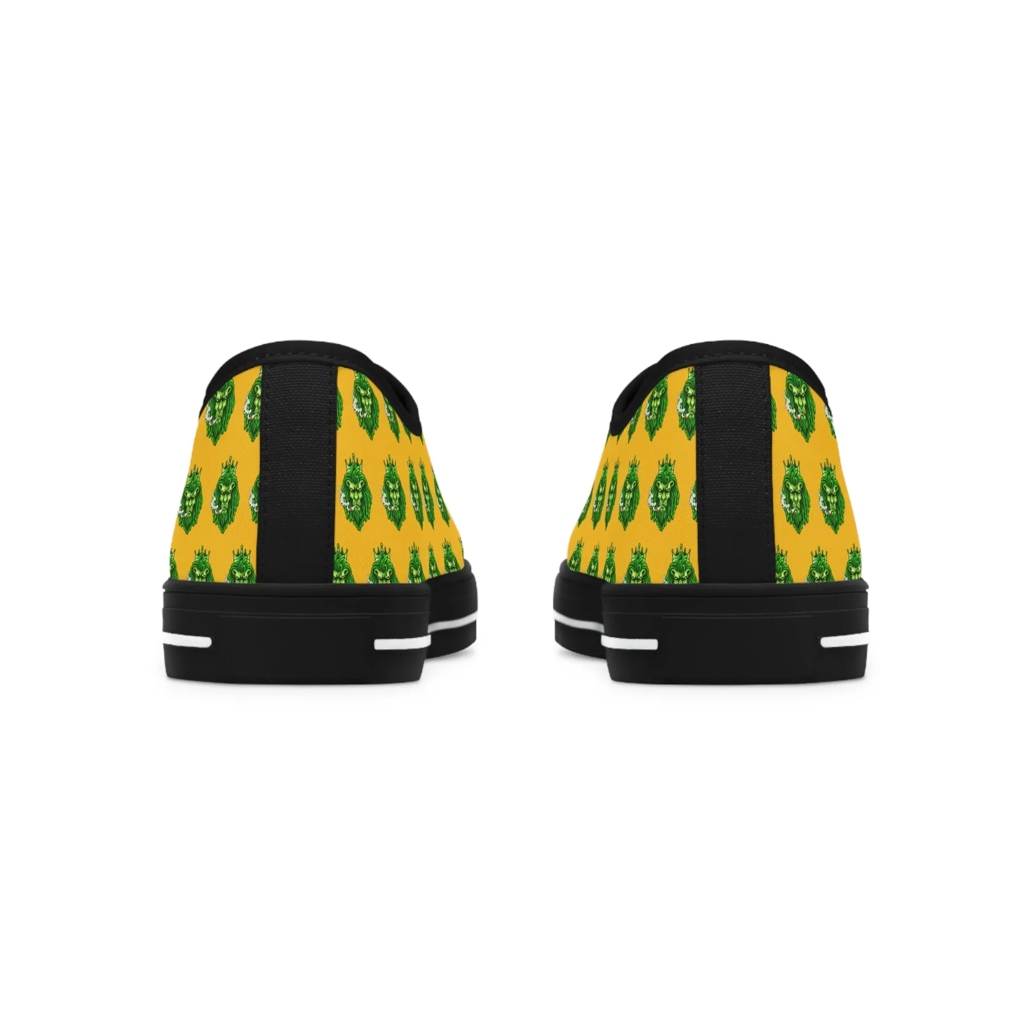 Rasta Vibes  Women's Low Top Sneakers