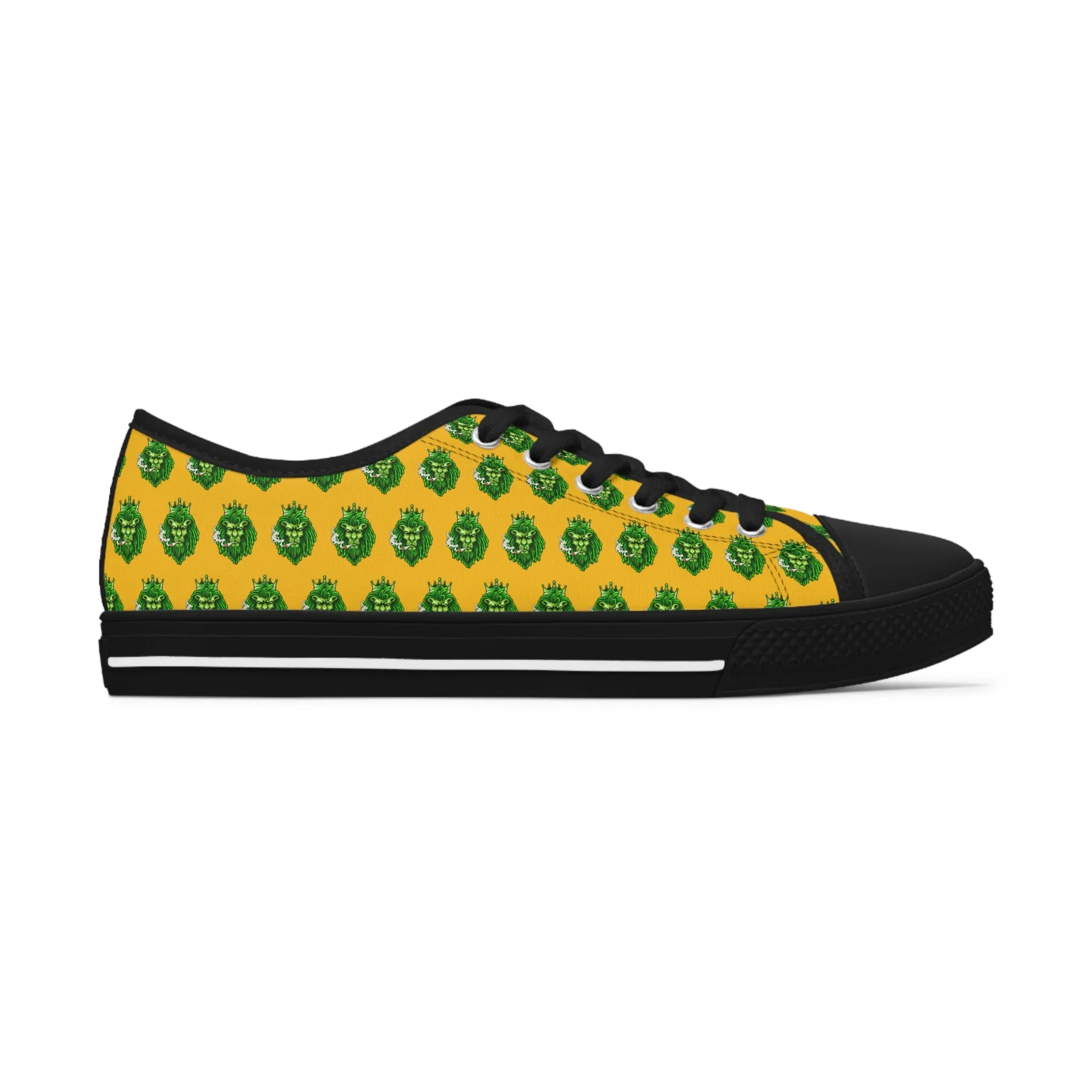 Rasta Vibes  Women's Low Top Sneakers