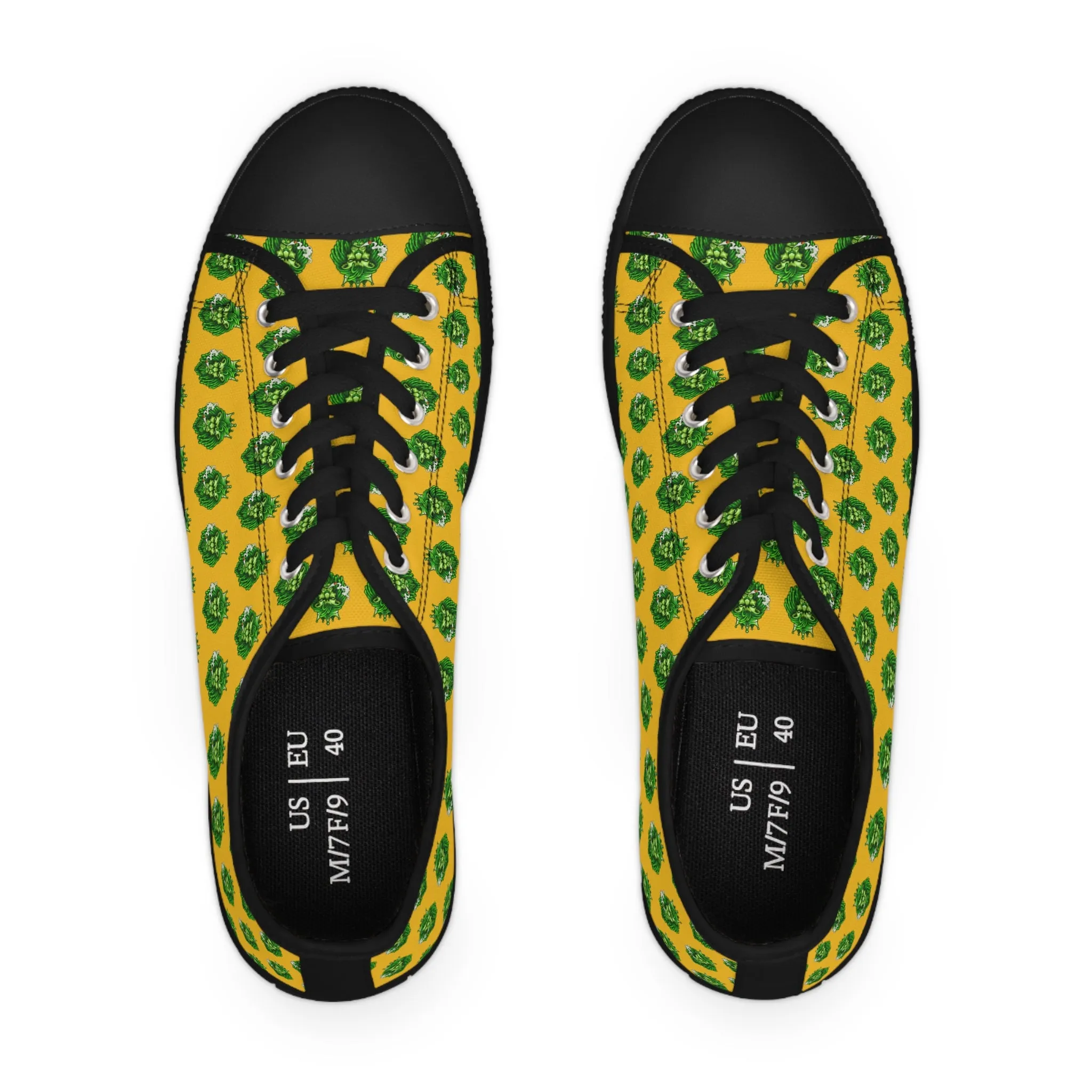 Rasta Vibes  Women's Low Top Sneakers