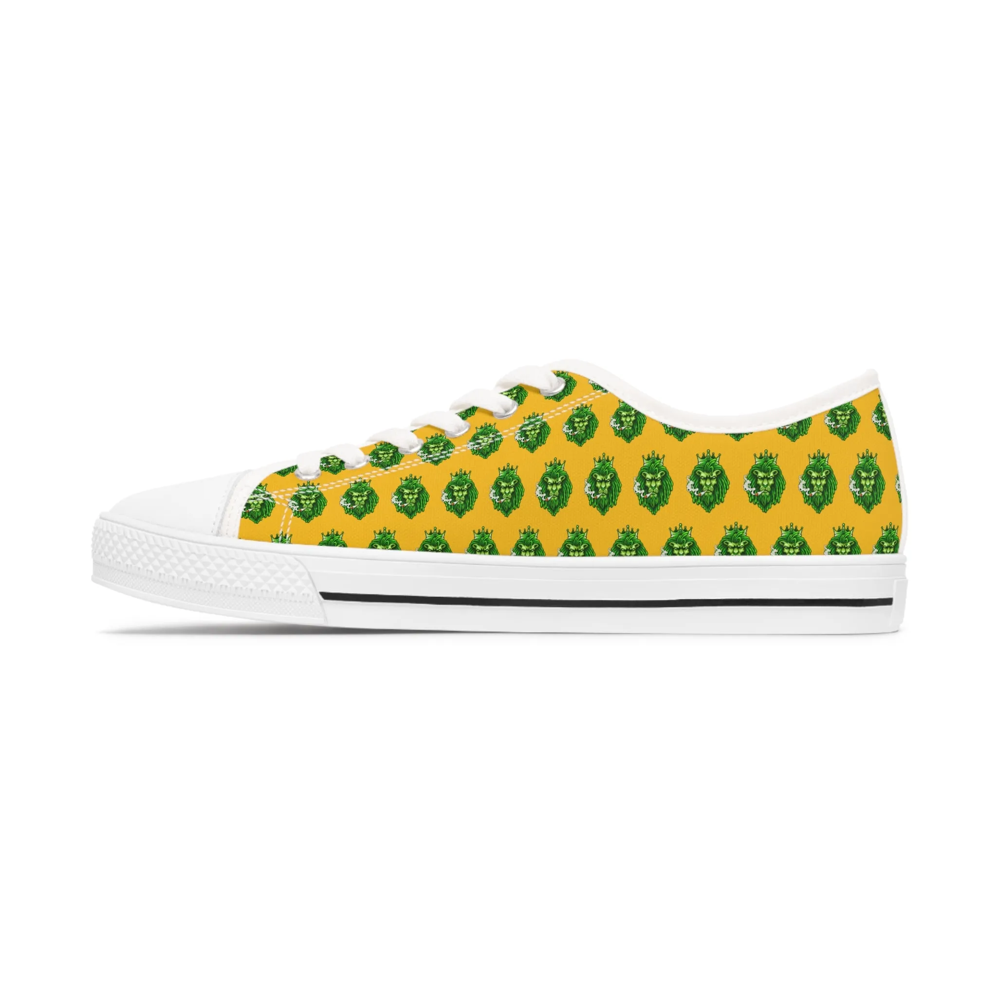 Rasta Vibes  Women's Low Top Sneakers