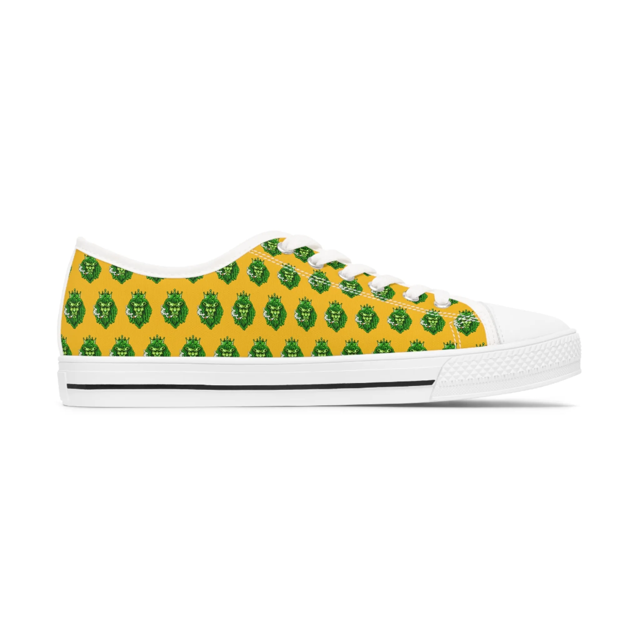 Rasta Vibes  Women's Low Top Sneakers