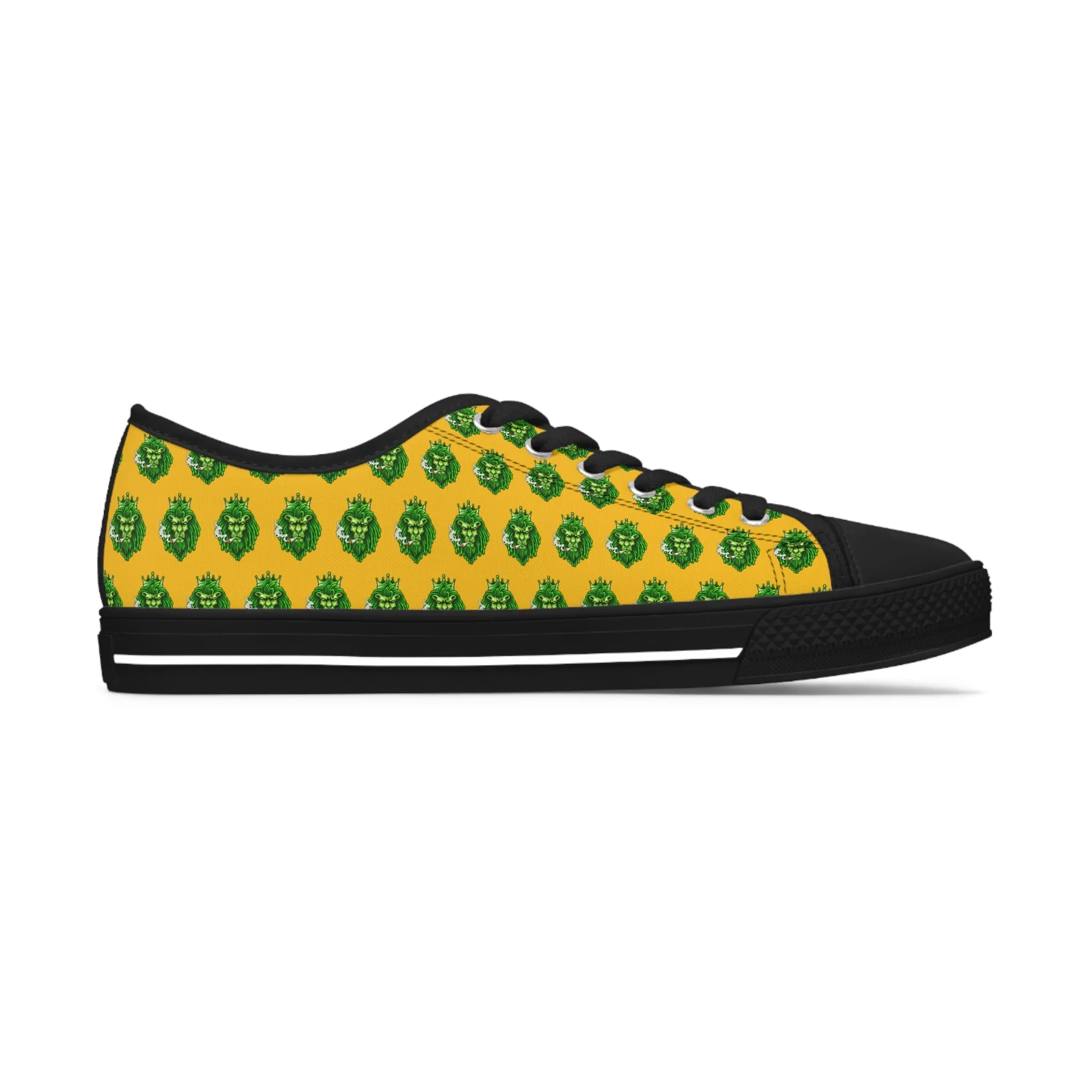 Rasta Vibes  Women's Low Top Sneakers