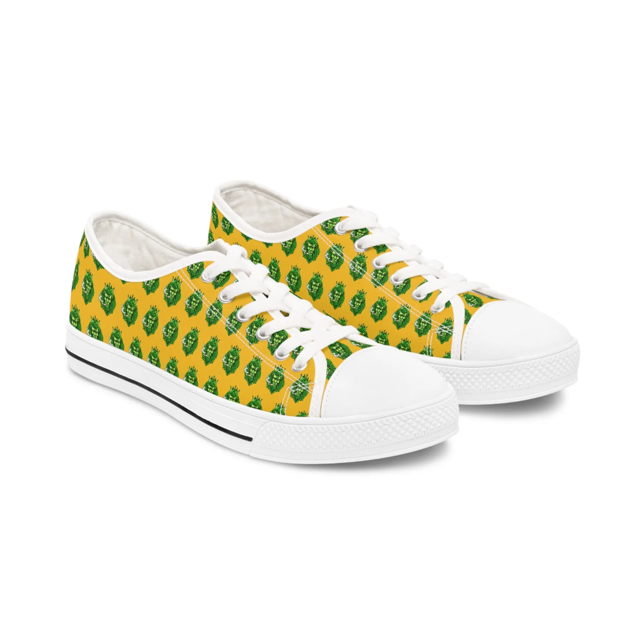 Rasta Vibes  Women's Low Top Sneakers