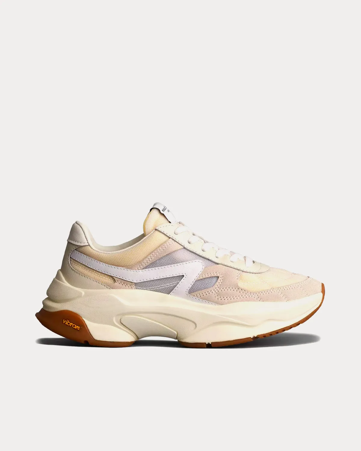 RB Legacy Runner Leather Vintage Cream Low Top Sneakers