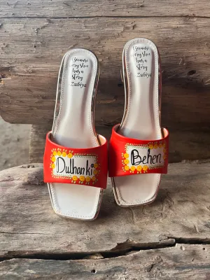 Red dulhan ki behen Kitten Heels