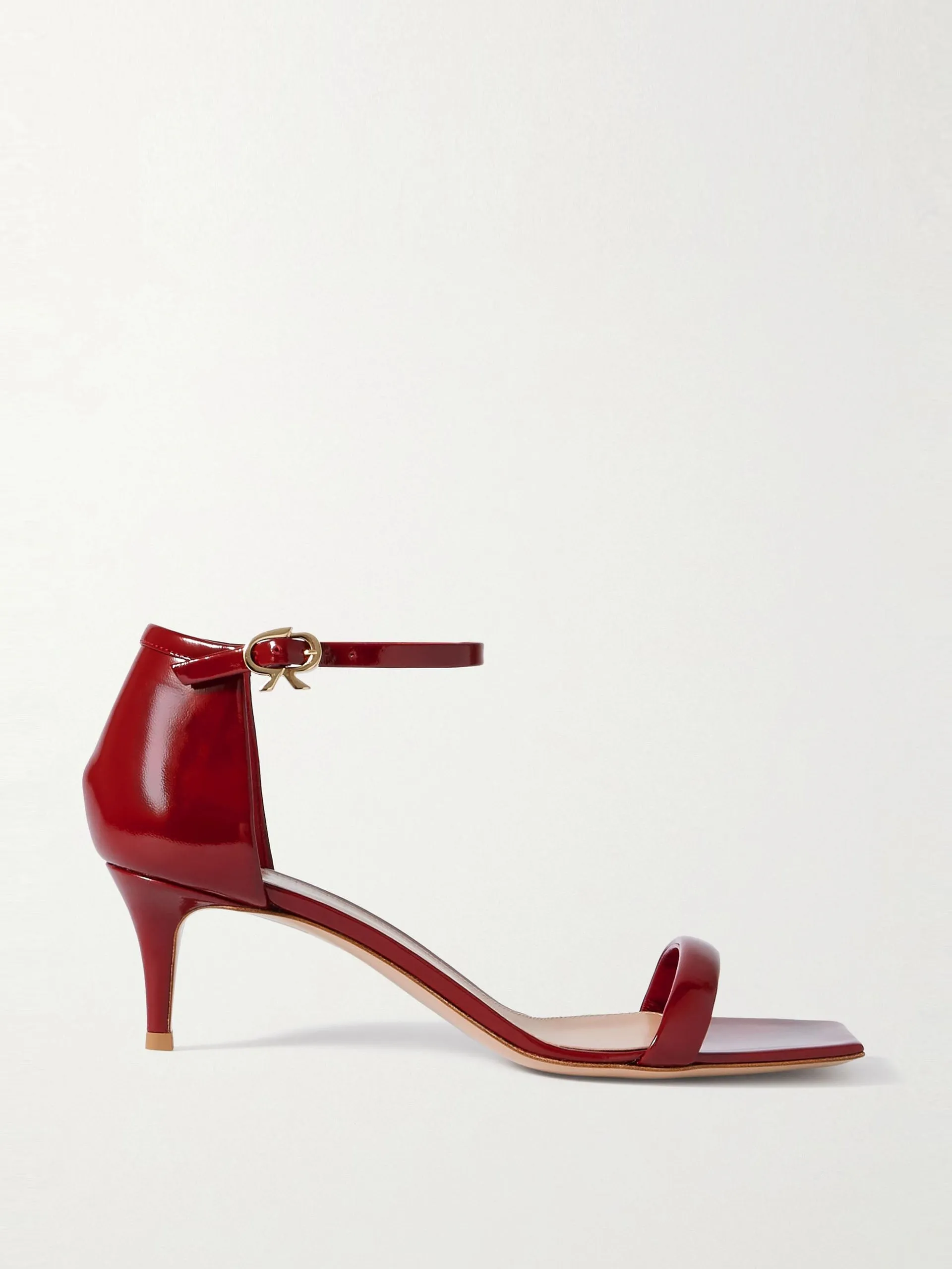 Rhys 55 patent-leather sandals