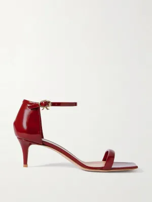 Rhys 55 patent-leather sandals