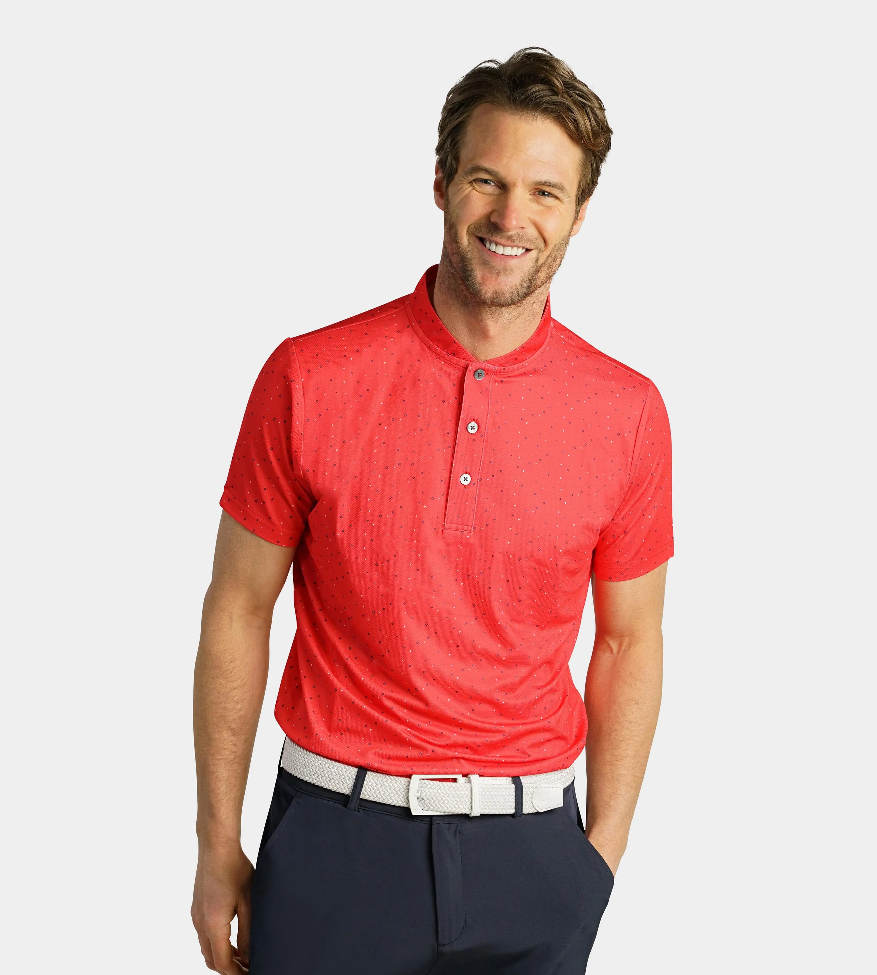 SHAPES PRIME POLO - RED
