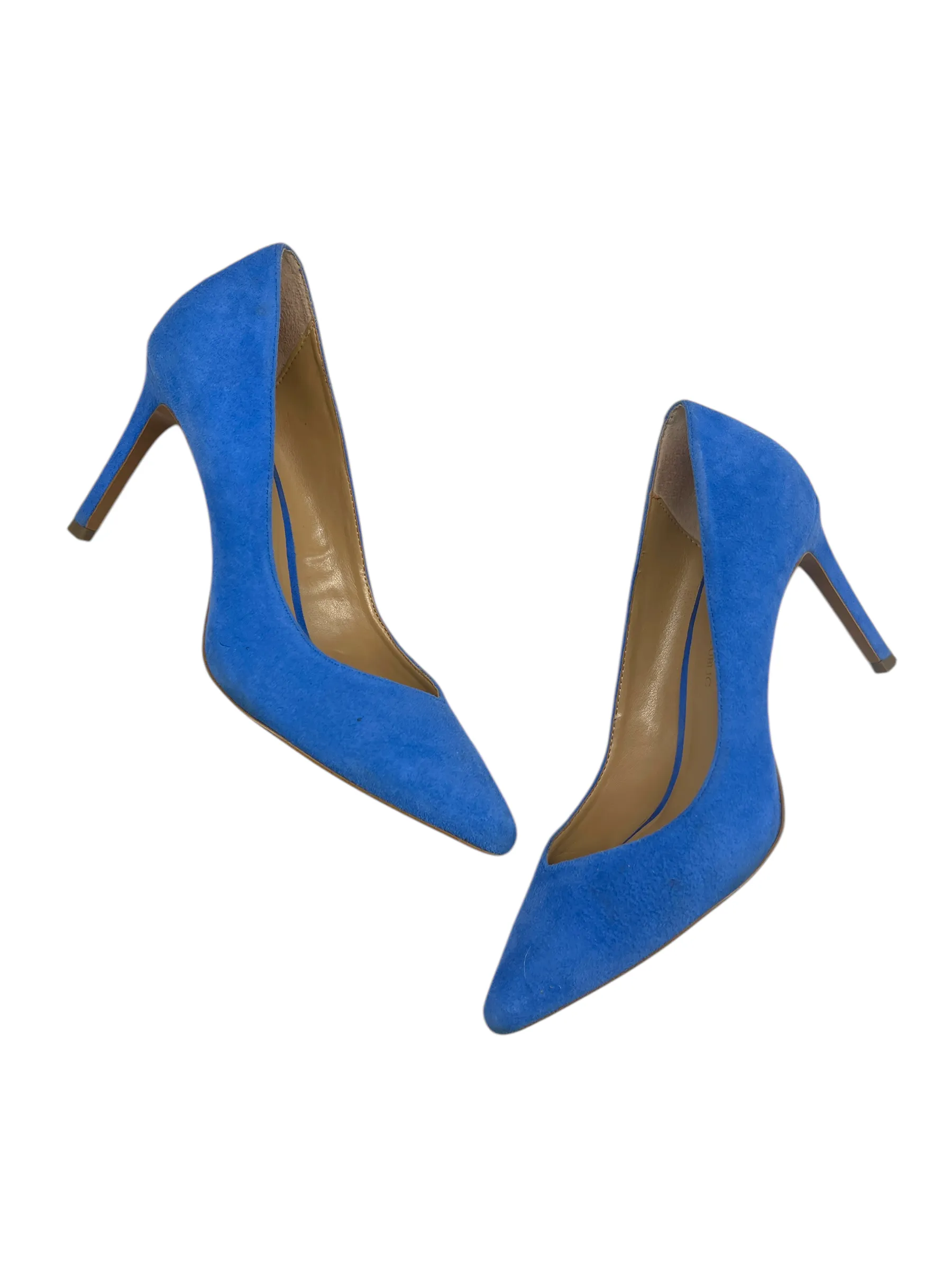 Shoes Heels Kitten By Banana Republic In Blue, Size: 6