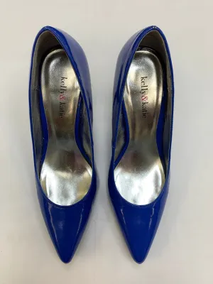 Shoes Heels Kitten By Kelly And Katie In Blue, Size: 9
