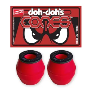 Shorty's Doh Doh's Cones Red 95a Firm Bushings