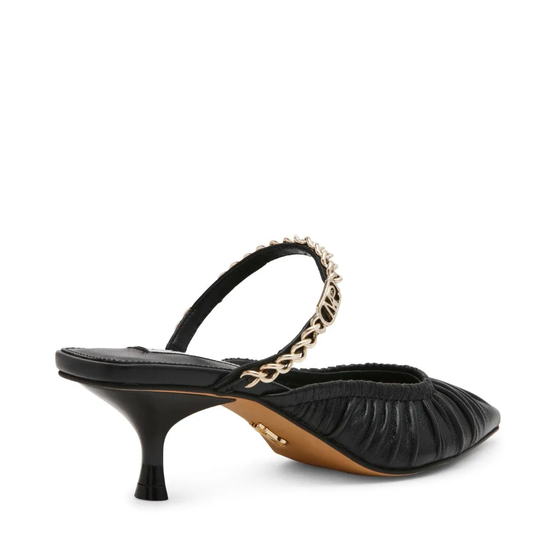 SMALL-TALK BLACK LEATHER