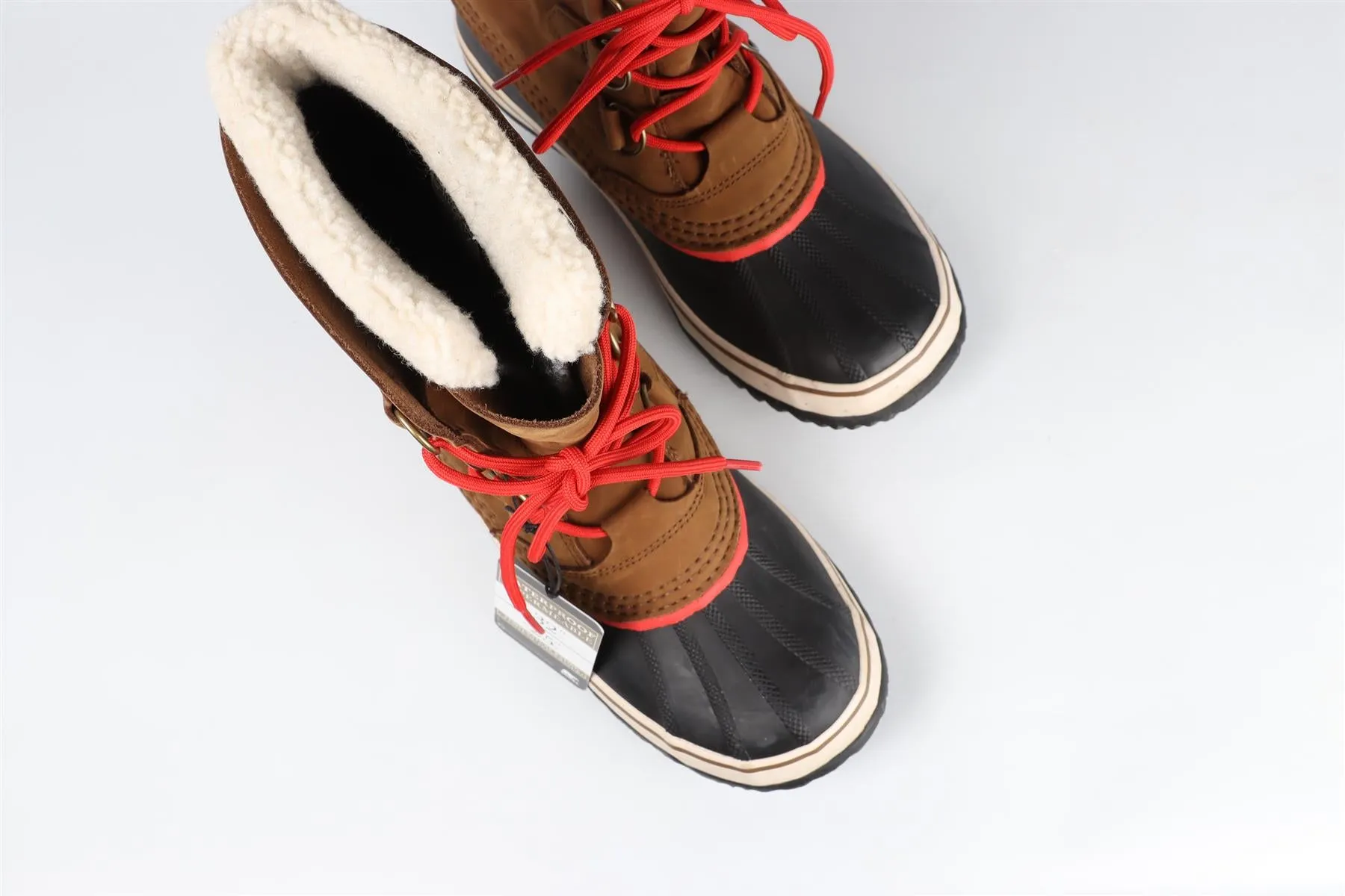 SOREL BROWN SUEDE SNOW BOOTS EU 40.5 UK 7.5 US 10.5