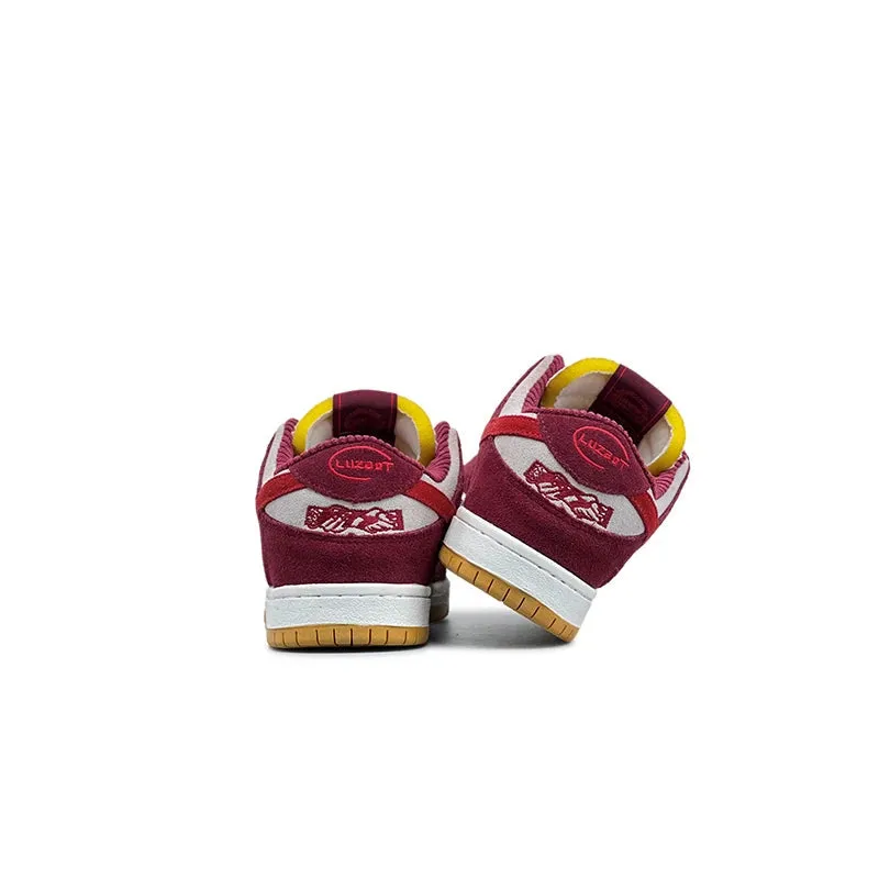 Star | Red Suede with Star Element