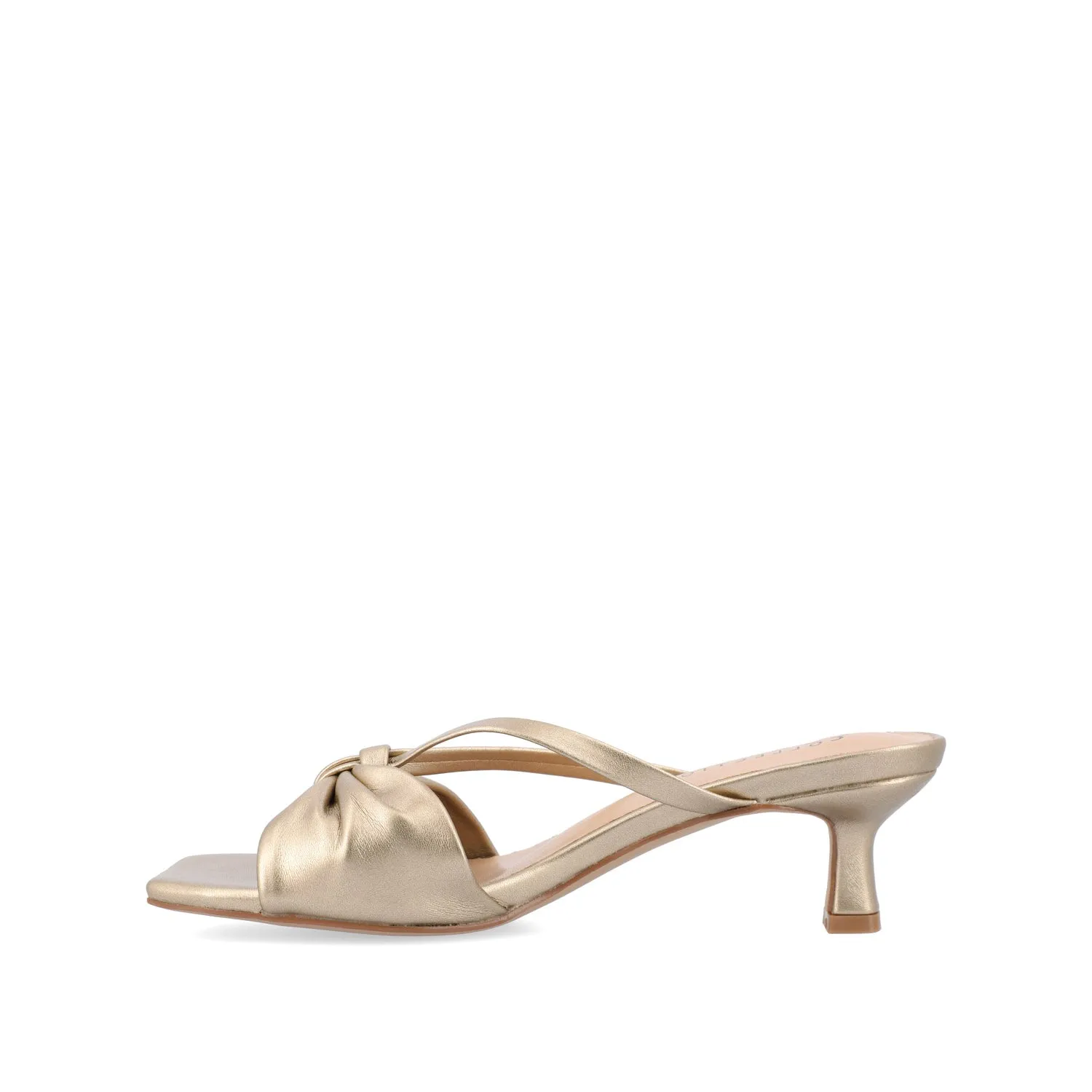 STARLING SLIP ON KITTEN HEELS IN STATEMENT