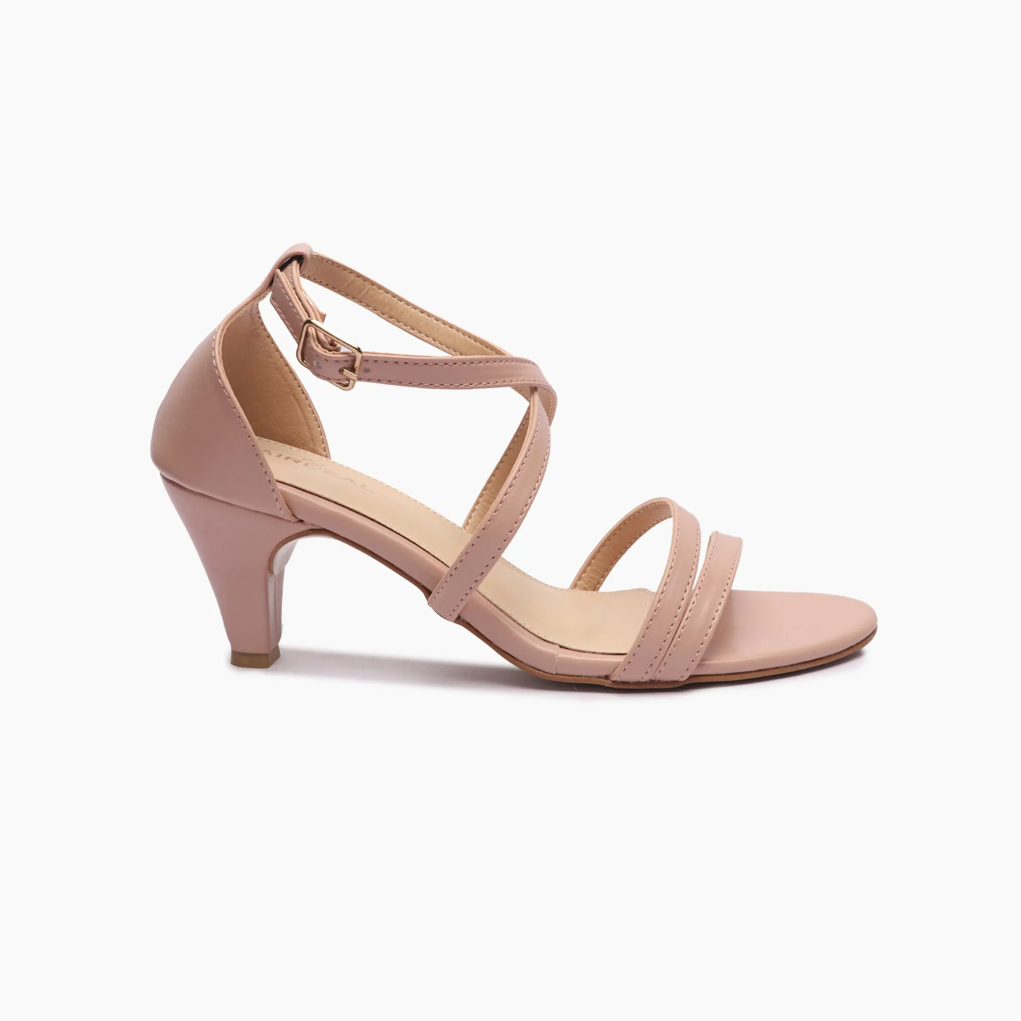 Strappy Kitten Heel Sandals