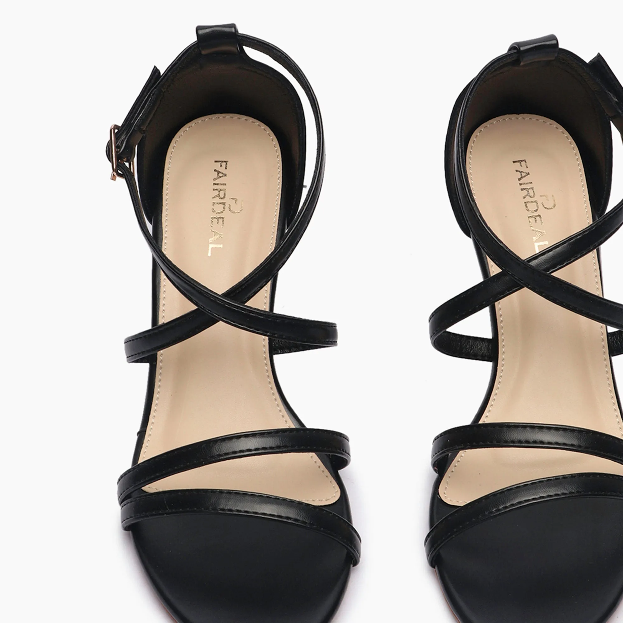 Strappy Kitten Heel Sandals