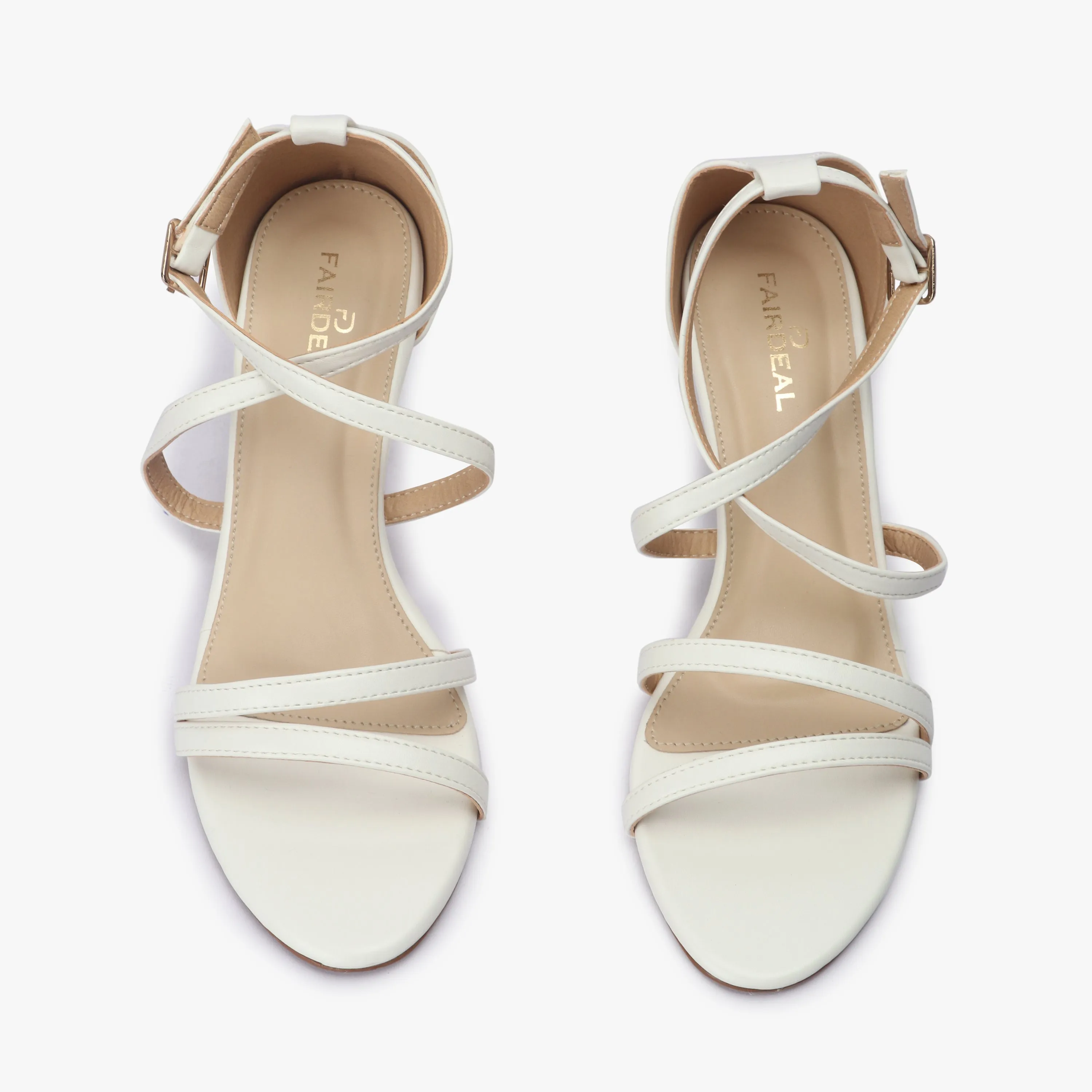 Strappy Kitten Heel Sandals