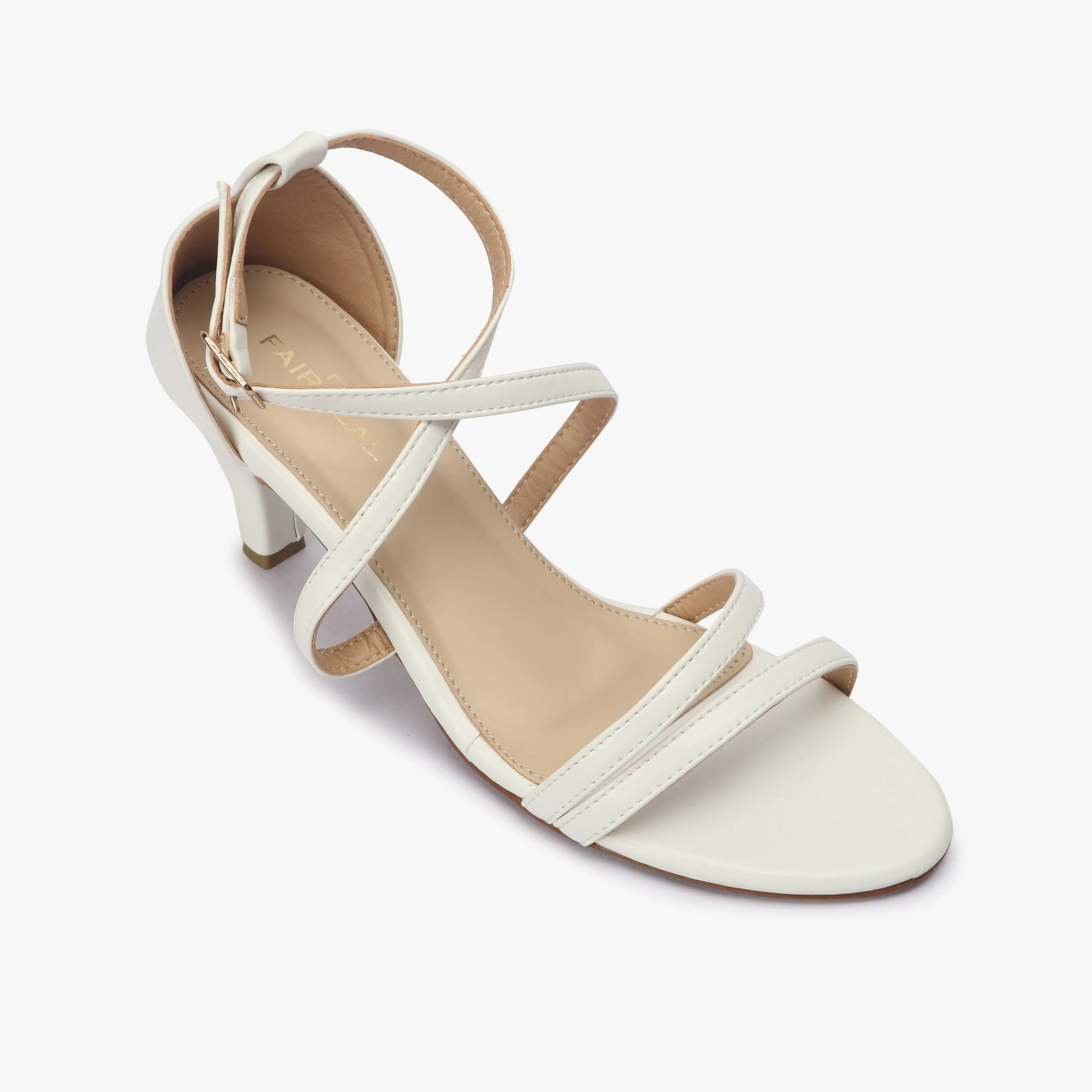 Strappy Kitten Heel Sandals