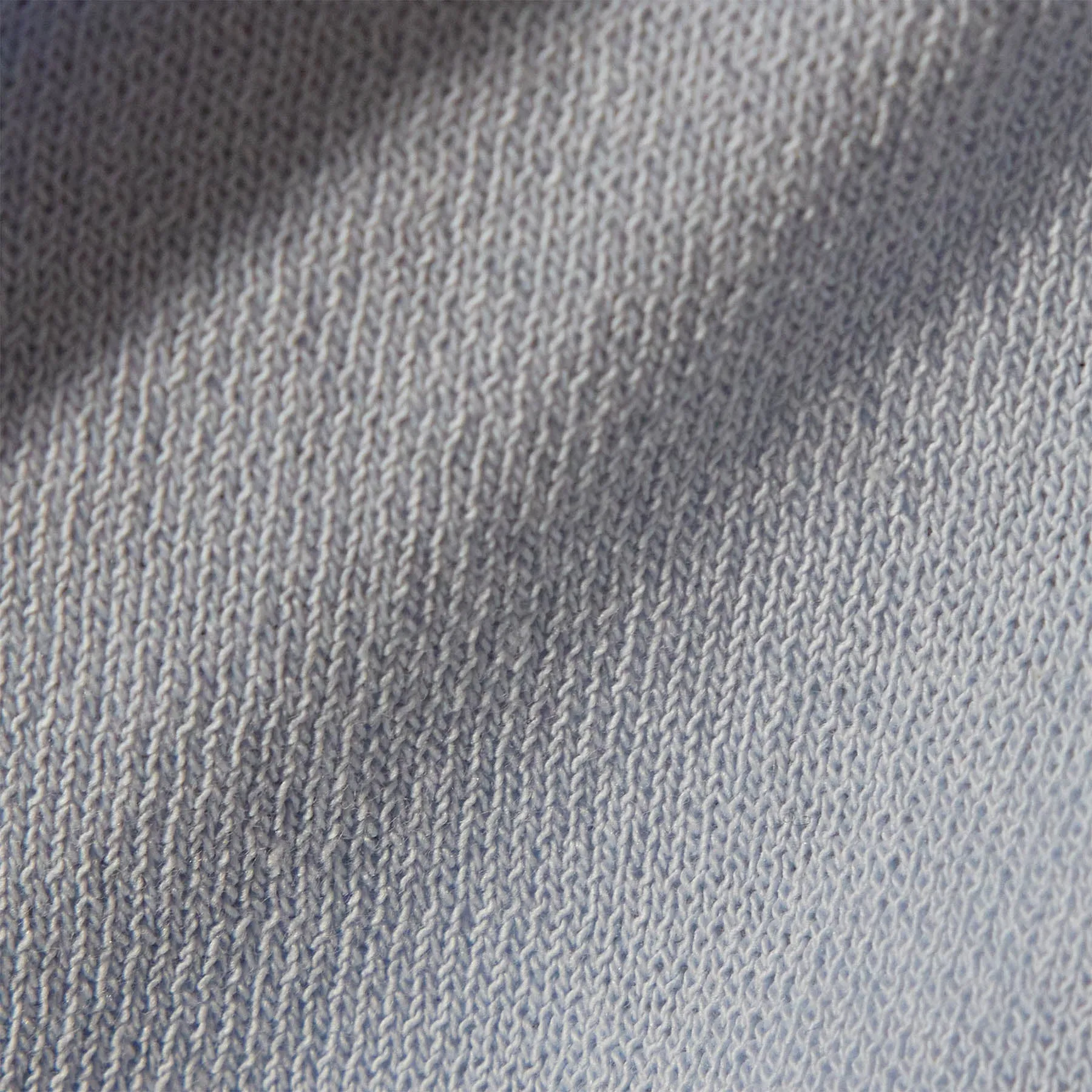 Stretch Cotton Cardigan - Bleached Blue