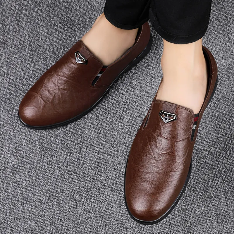 The Strollo Leather Loafers